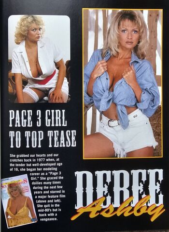 1980'S & Early 90'S Page 3 Girls
