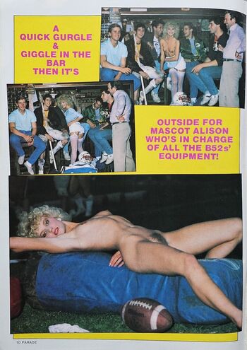1980'S & Early 90'S Page 3 Girls