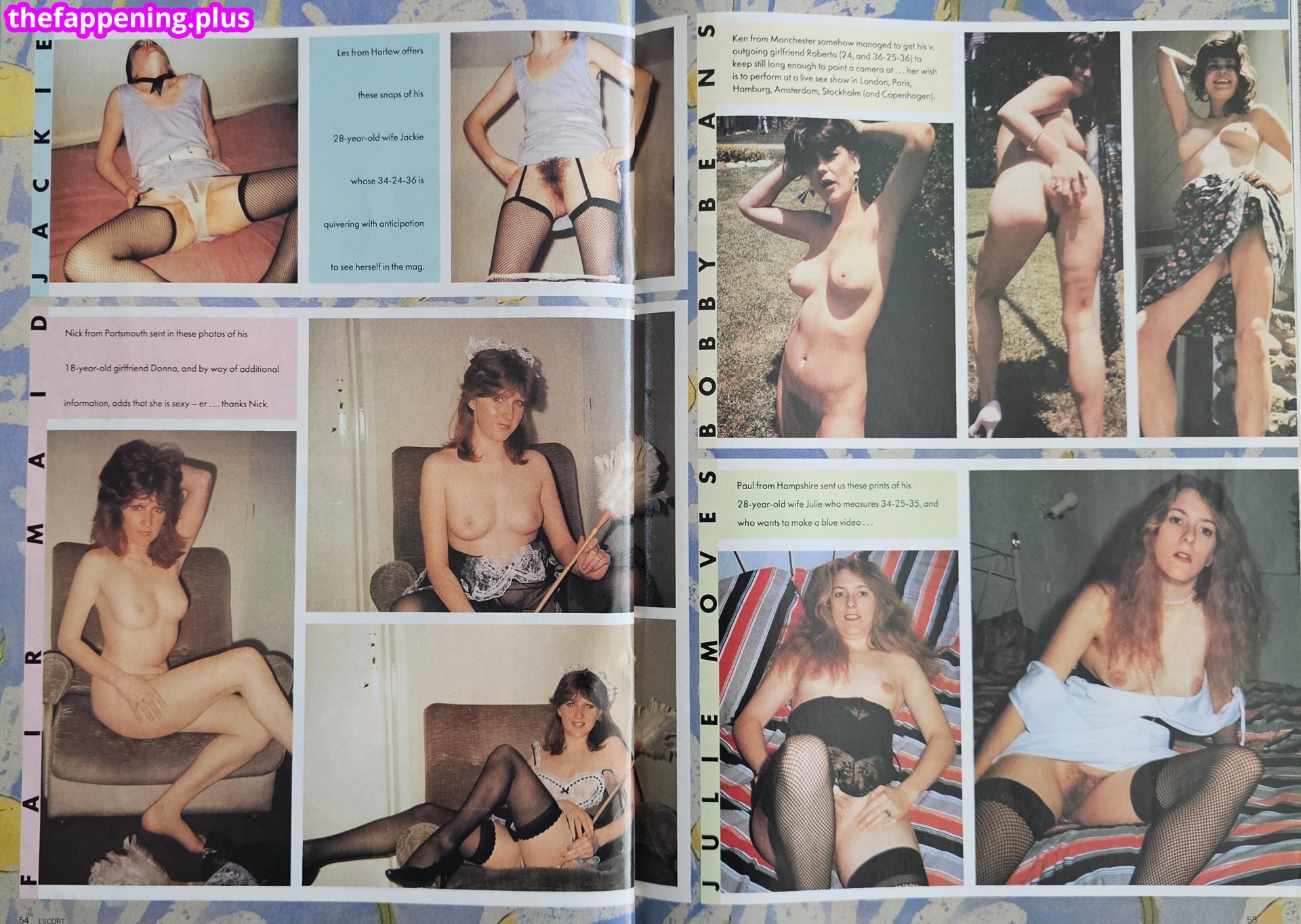 1980'S & Early 90'S Page 3 Girls / GlamourTeaJames / https: / mariawhittaker Foto OnlyFans Desnuda #755