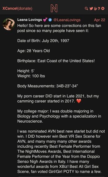 Leana Lovings